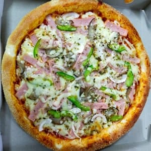 PIZZA BHAI- chicken mushroom