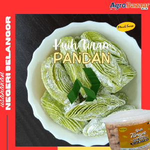 MINAL FAIZIN - KUIH TIRAM PANDAN 550G