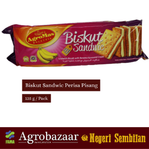 Biskut Sandwich Perisa Pisang - Image 1
