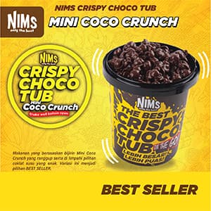 NIMS CRISPY CHOCO TUB - MINI COCO CRUNCH
