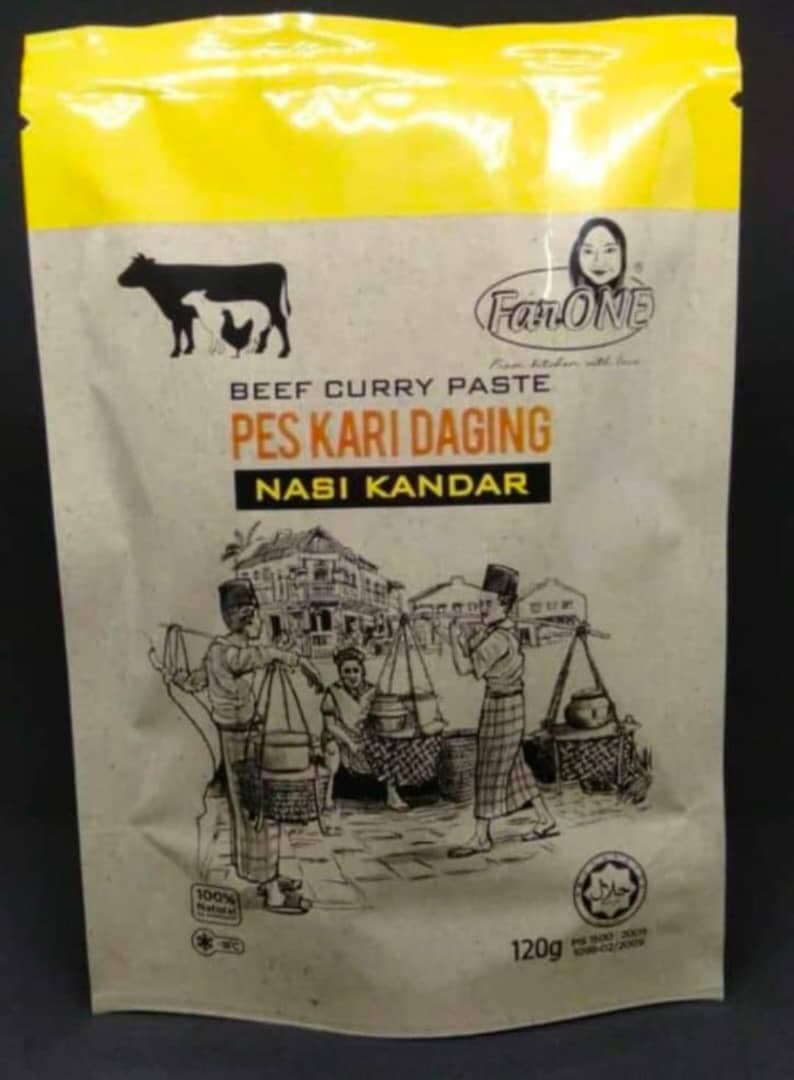 FarONE Pes Kari Daging Nasi Kandar