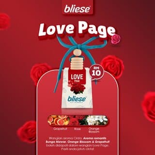 PEWANGI LOVE PAGE BLIESE 9ML