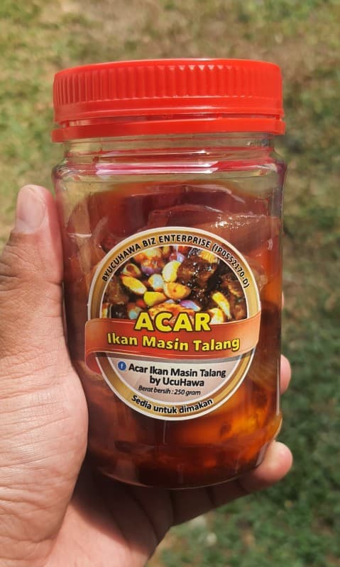 ACAR IKAN MASIN TALANG BYUCUHAWA