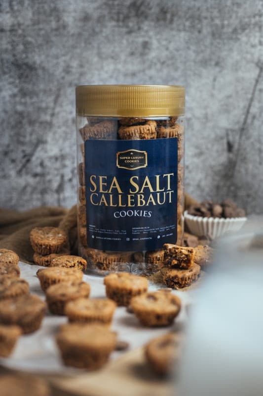 SEA SALT CALLEBAUT COOKIES - Image 1