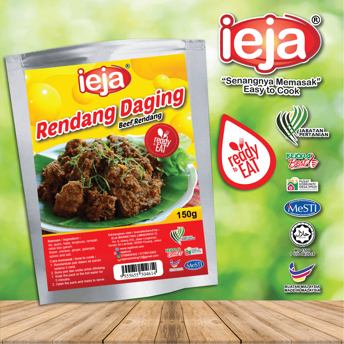 Rendang Daging Ready To Eat - Image 1
