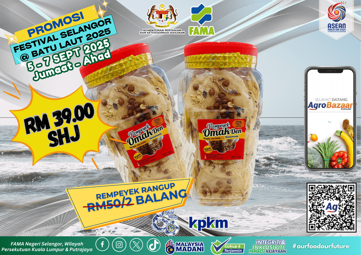 Kombo 2 Balang Rempeyek Kacang Bilis - Image 1