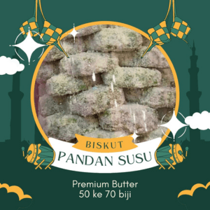 BISKUT PANDAN KELAPA SUSU