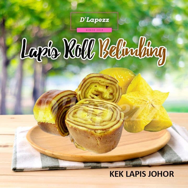 Kek Lapis Roll Belimbing - Image 1