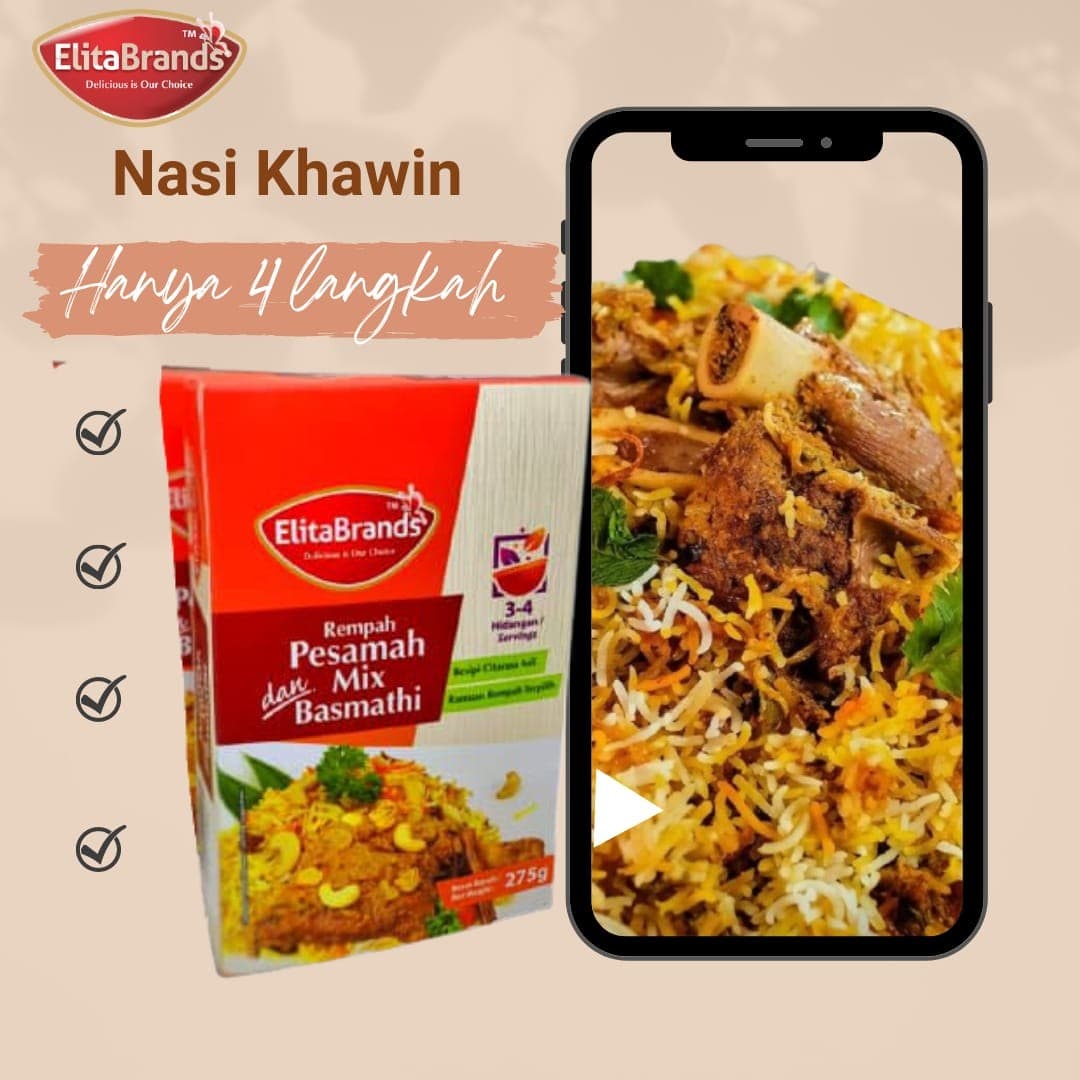 Rempah Pesamah Mix +Basmathi 2 in 1