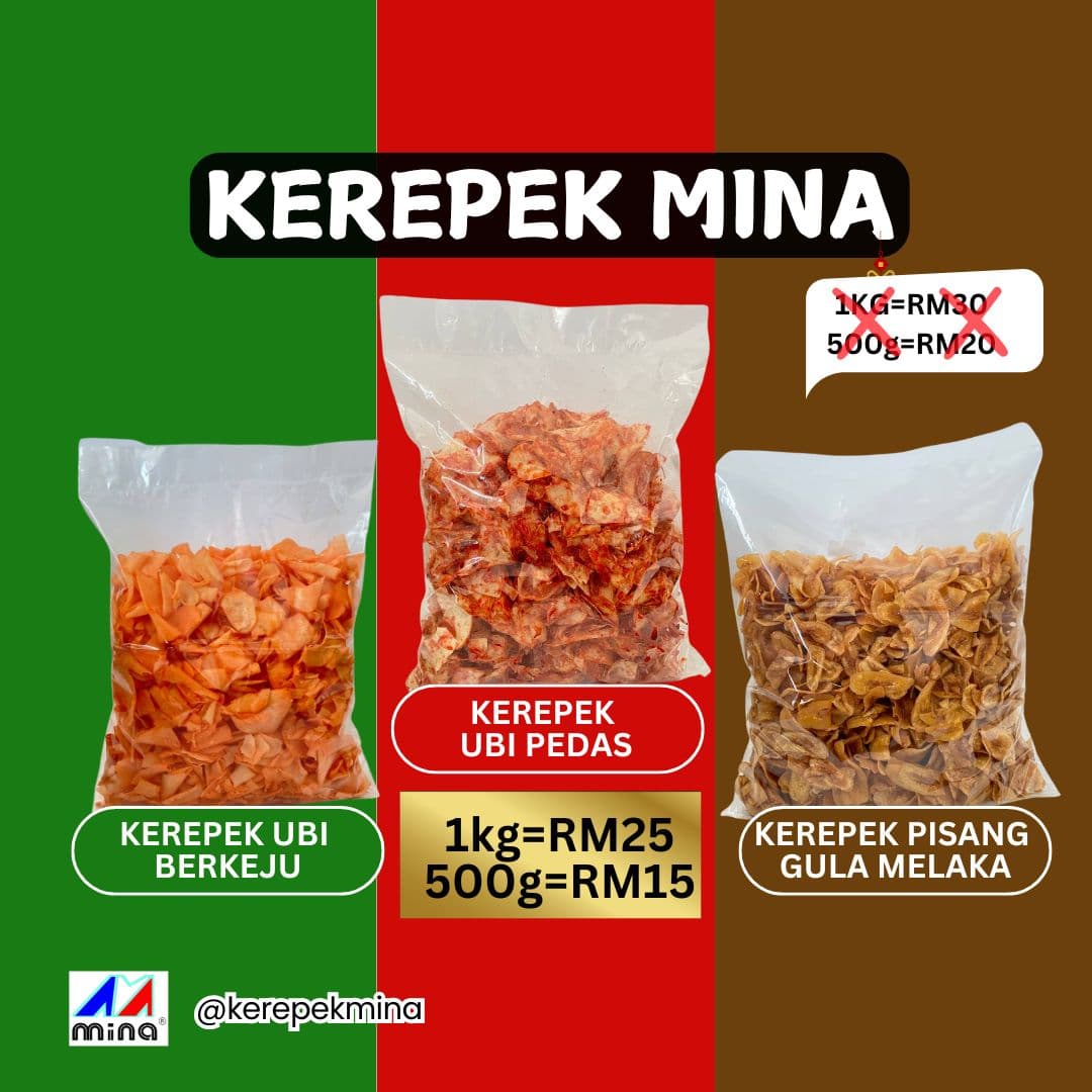 Kerepek MINA 500g - Image 1