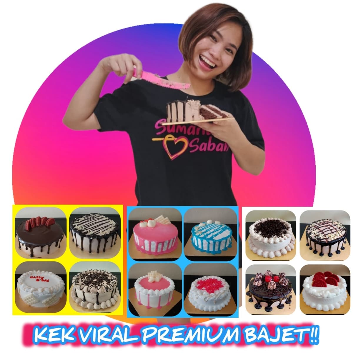 Kek viral bajet premium - Image 1