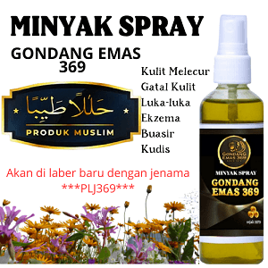 Minyak Spray Gondang Emas 369 @ SGE369 - Image 1