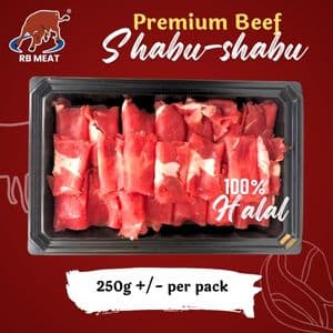 BEEF SHABU-SHABU TEMPATAN (20 pcs +/-) - Image 1