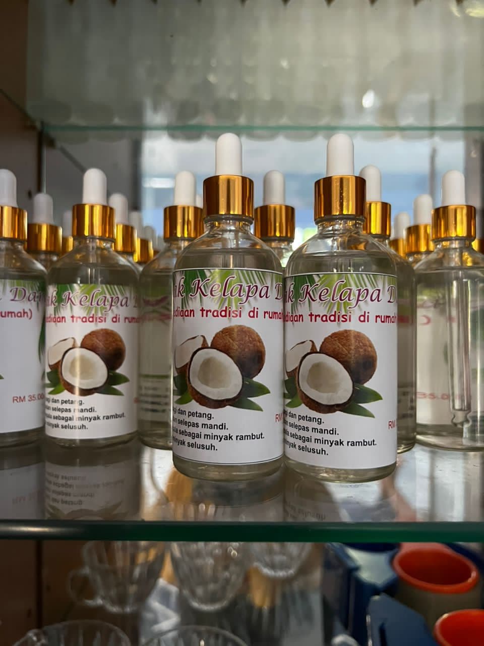 Minyak Kelapa Dara 10 botol Pakej Agen