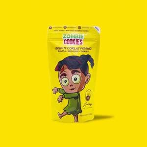ZOMBIE COOKIES COKLAT PISANG (VIRAL)
