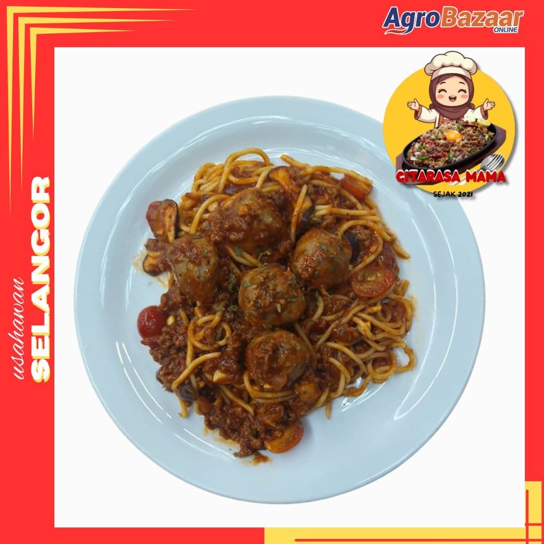 SET SPAGHETTI BOLOGNESE WITH MEATBALL - Image 1