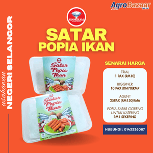 KOMBO 10 PEKET SATAR POPIA IKAN - Image 1