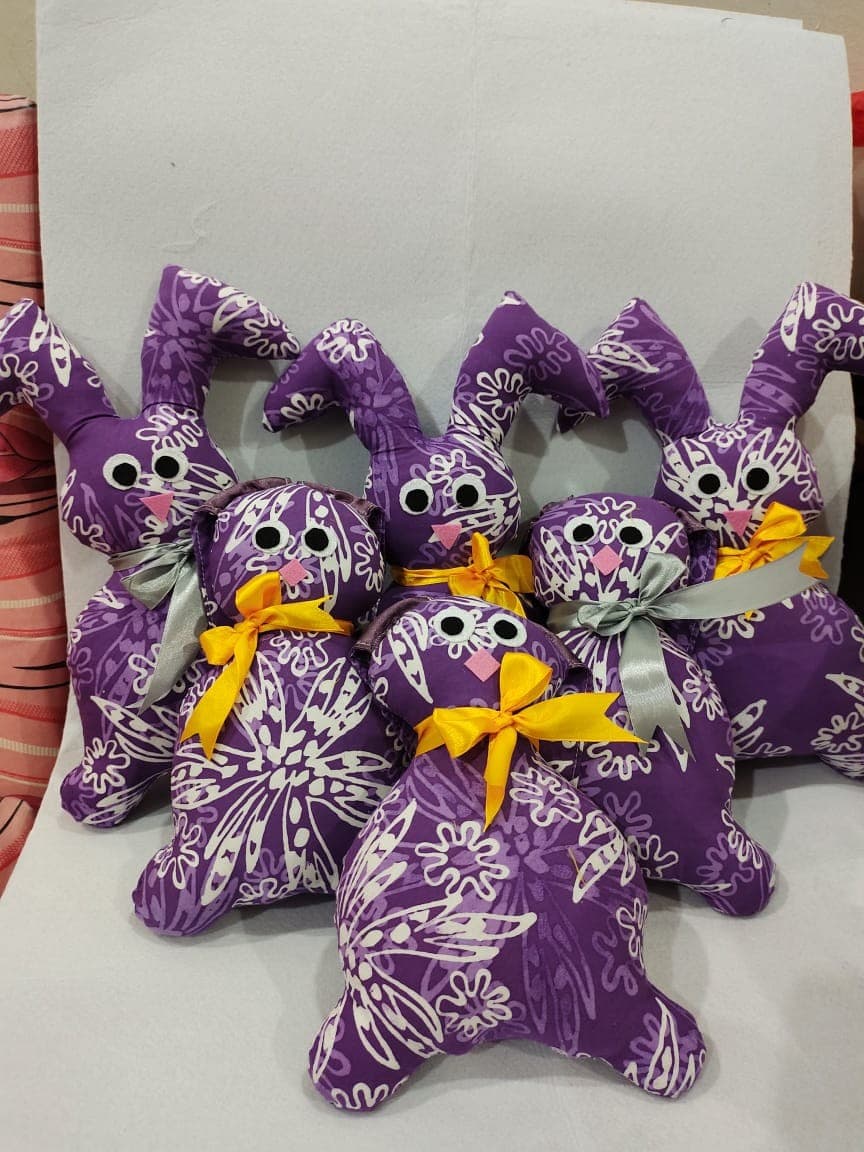 Soft Toy Rabbit Batik