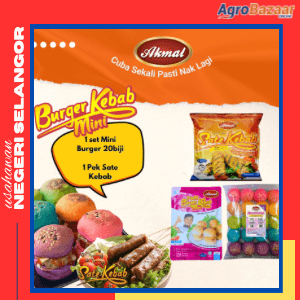 Promo - Set Mini Burger Original & Sate Kebab Daging