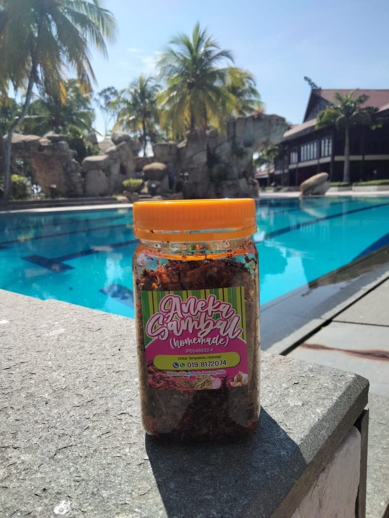 3 Rizq' Sambal Goreng Pucuk Ubi