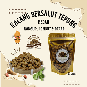 KACANG BERSALUT TEPUNG (MEDAN) - 75gm - Image 1