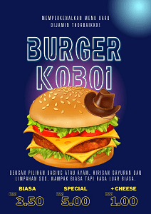 BURGER KOBOI (self-pickup) - Image 1
