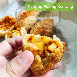 Che Ana Karipap Pusing Kari kentang Frozen (10 biji) - Image 1
