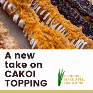 SELF PICK UP - CAKOI TOPPING PELBAGAI PERISA- ( 1 SET 4 PCS ) - Image 1